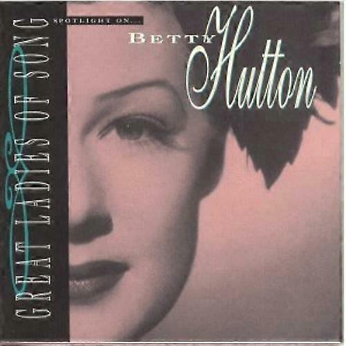 Betty Hutton Spotlight on CD
