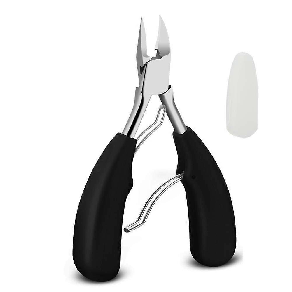 Stainless Steel Nail Clippers for Thick Nails with Ergonomic Grip, Sharp Blades, and Durable Design