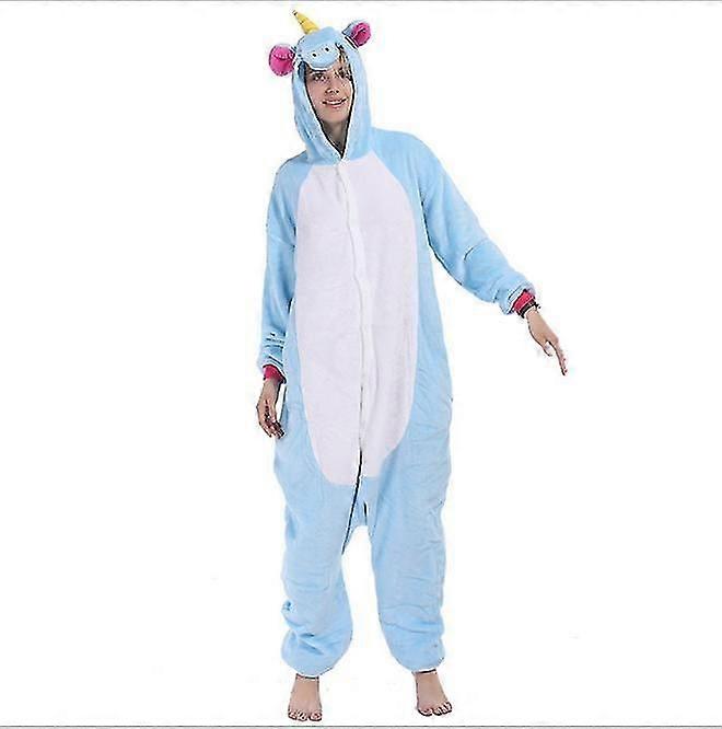 נשים קוספליי ברדס חיה קריקטורה פיג'מת סוס שמיים כחול SHJ