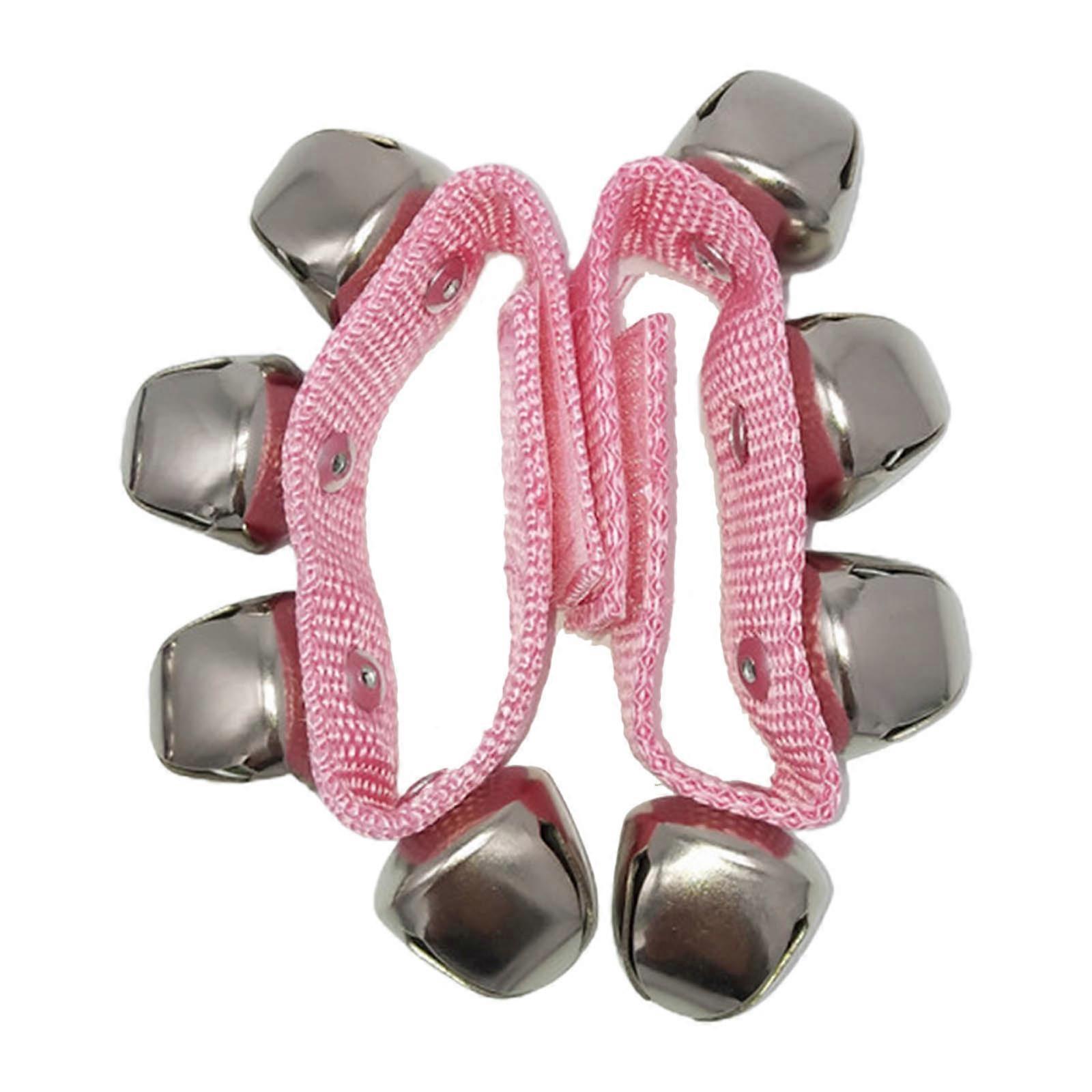 Baby Rattle Toys Behavior Correction Safety Eco-friendly Metal Material Relieve Stress Accompany Baby Shaker Rattle Pink