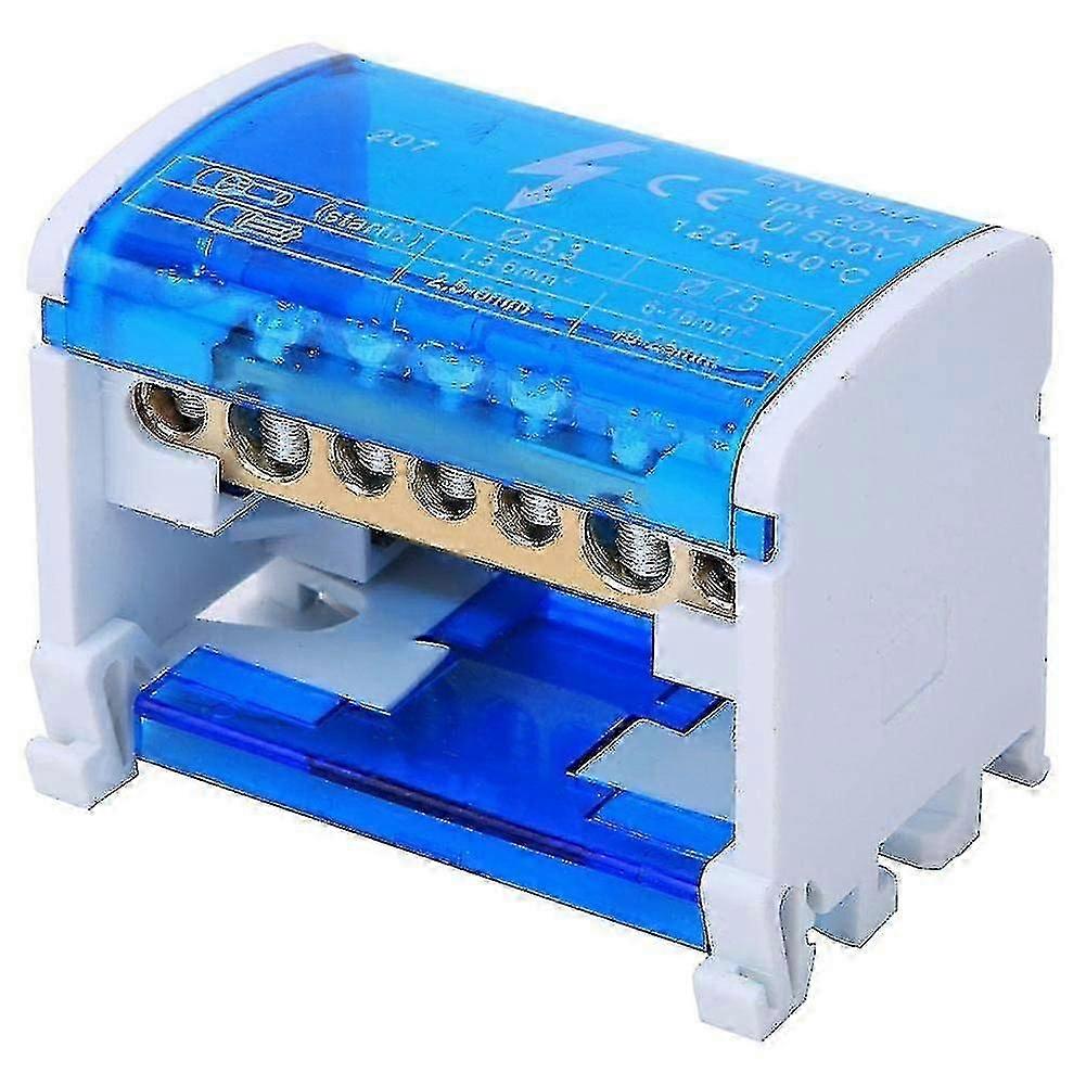 Electrical Distribution Box Connector Din Rail Terminal, Terminal Distribution Box Din Rail Terminal Block Distribution Box Terminal Block Junction Bo