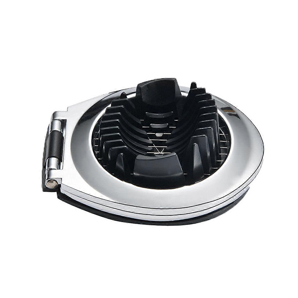 Stainless steel egg slicer, 3 cutting methods, breakfast preparation tool
