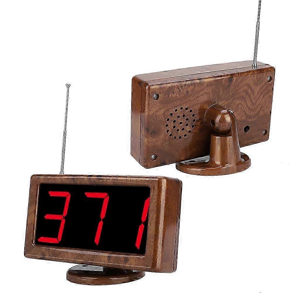 Ctm881 Mini Receiving Host Multifunctional Peach Wood Grain Receiver Host 110-240v(uk)