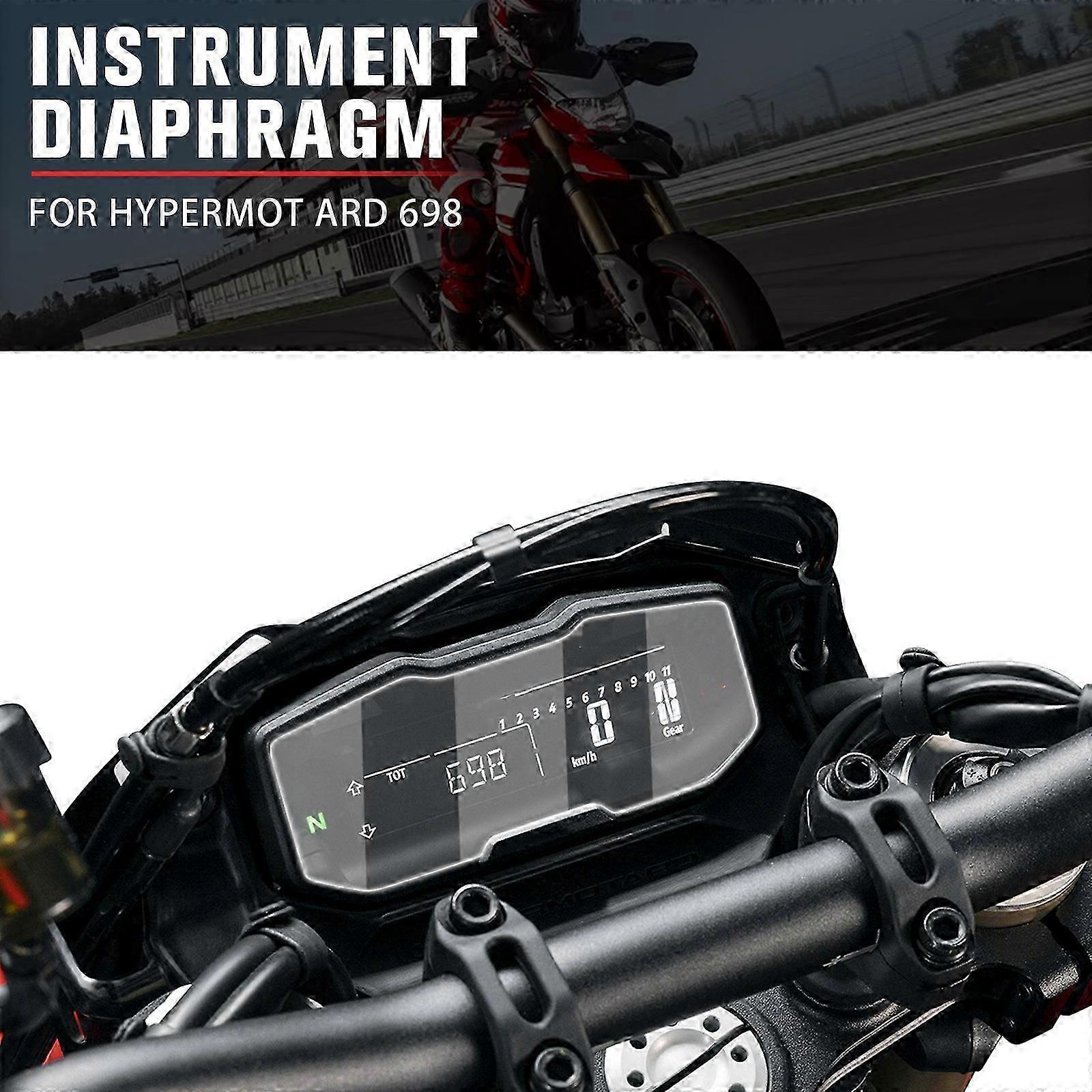 Fantastic For Ducati hypermotard 698 mono 2024 2025 Speedometer Guard Cluster Screen Scratch Protection Film Dashboard screen Protector