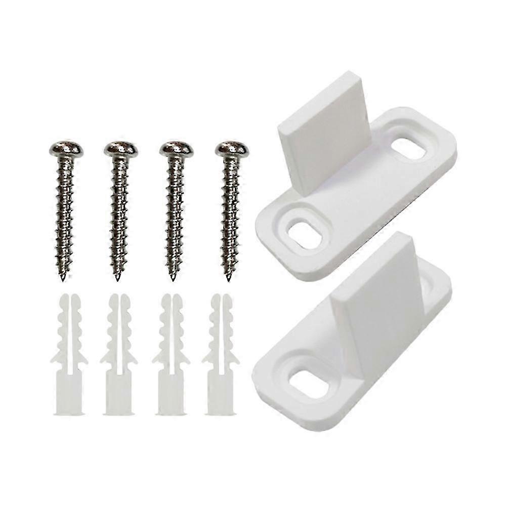 2 Pcs Sliding Door Bottom Floor Guides Barn Door Guide Floor Mount Guides