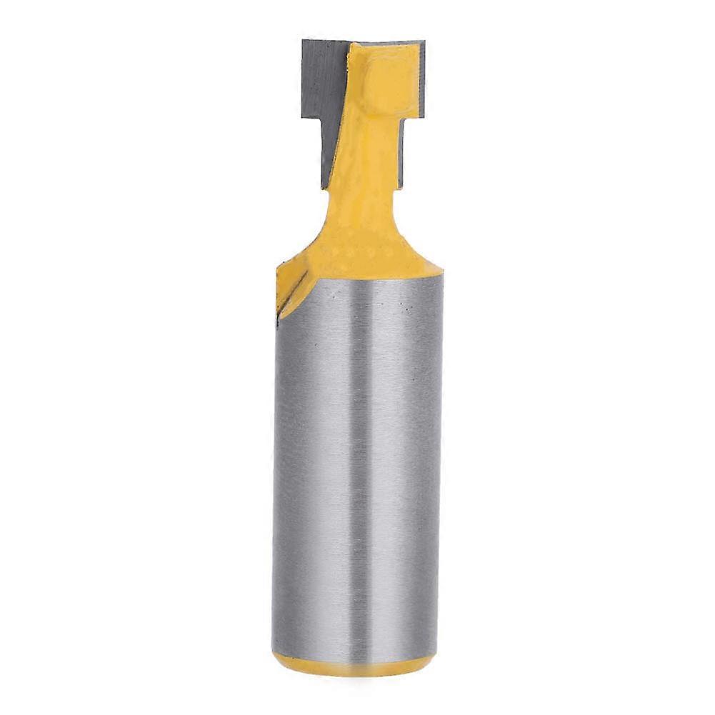 T-Slot Router Bit 1/2 Inch & 3/8 Inch Shank Wood Milling Cutter For CNC Machines, Durable High-Speed Steel Design