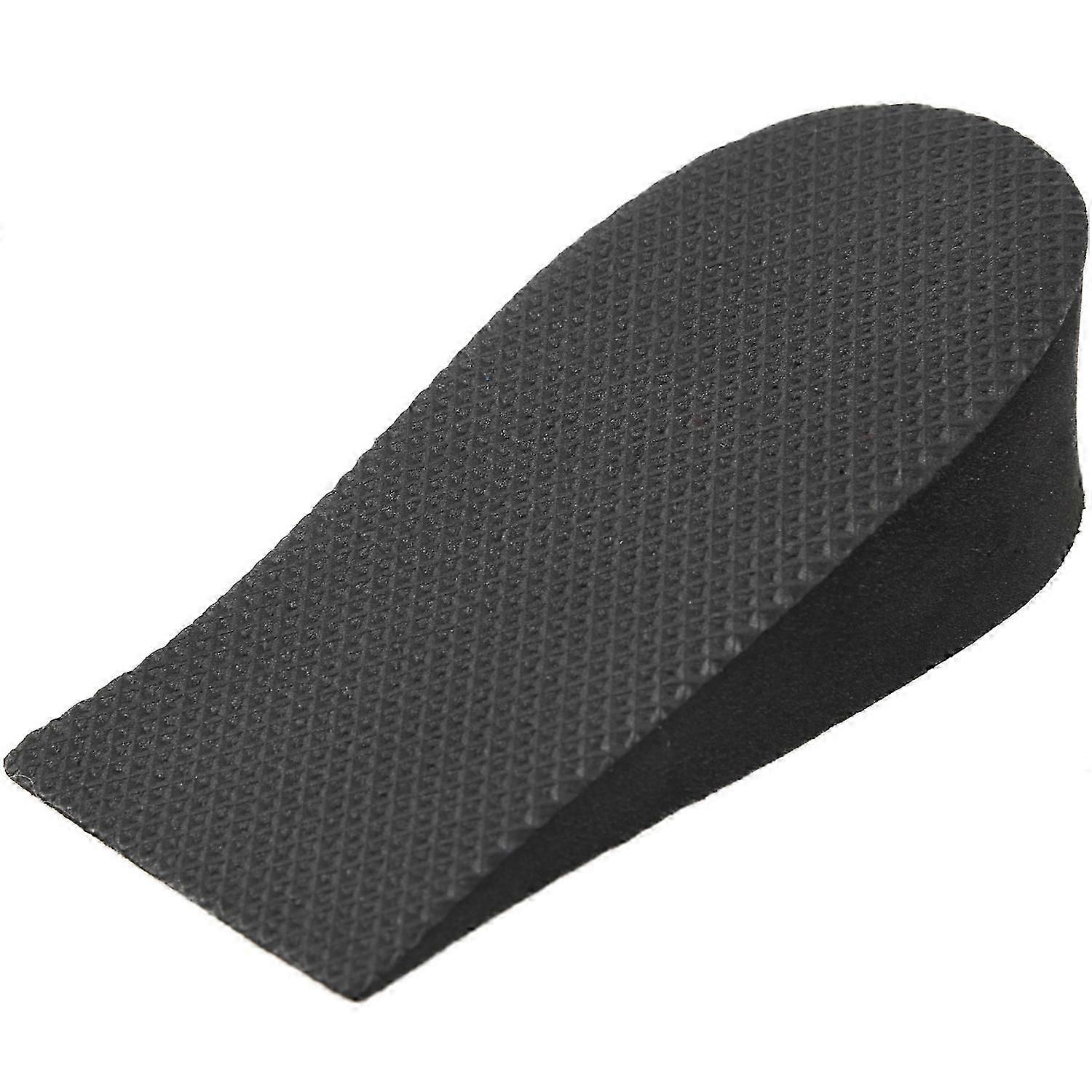 2 Pcs 1.5" Height Increase Heel Lifts Foam Pads Insoles Black js