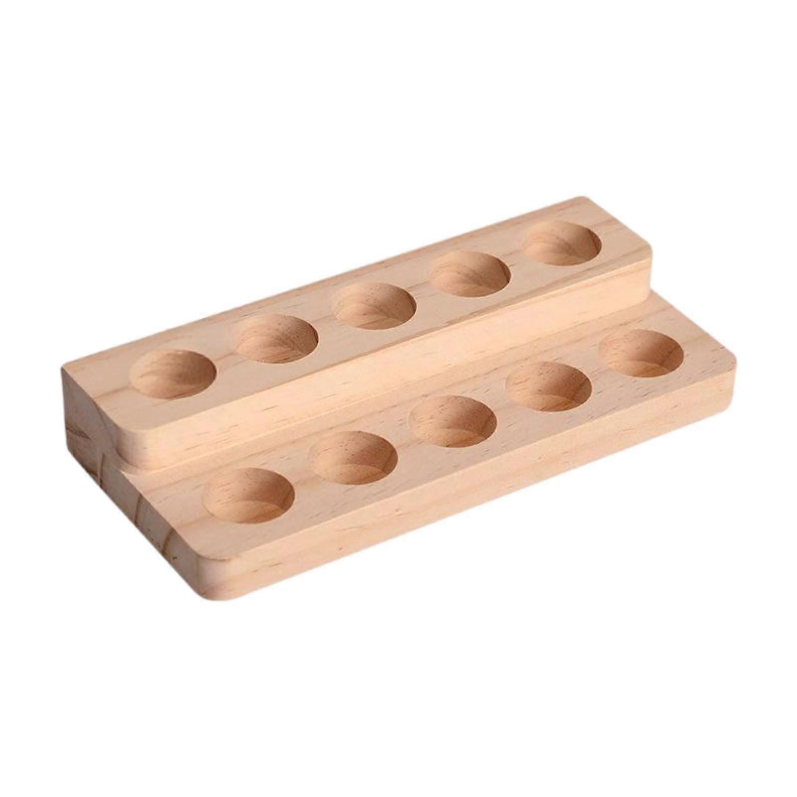Essential Oil Bottles Wooden Storage Display Stand,Essential Oil Display Holder