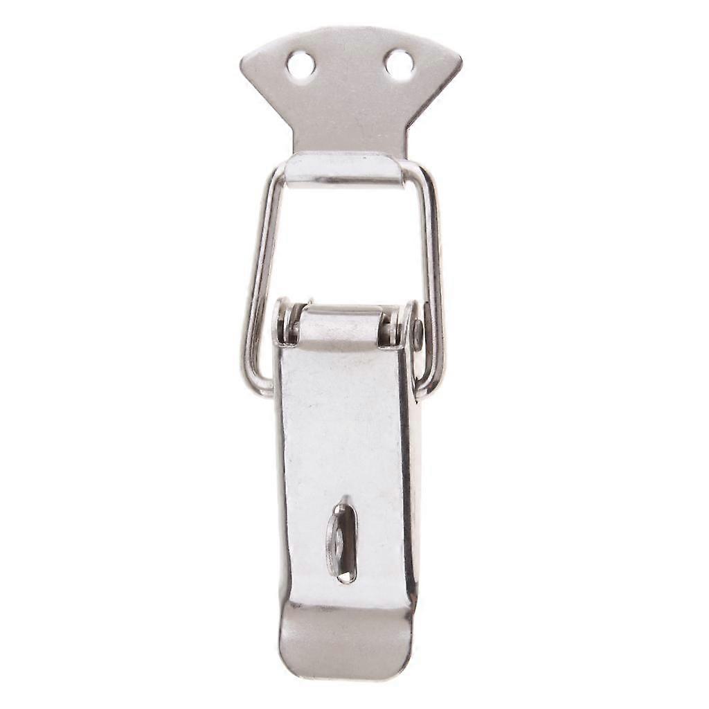 Caixa de Aço Inoxidável com Trava de Tronco e Trava de Peitoral com Travas de Grampos Prata