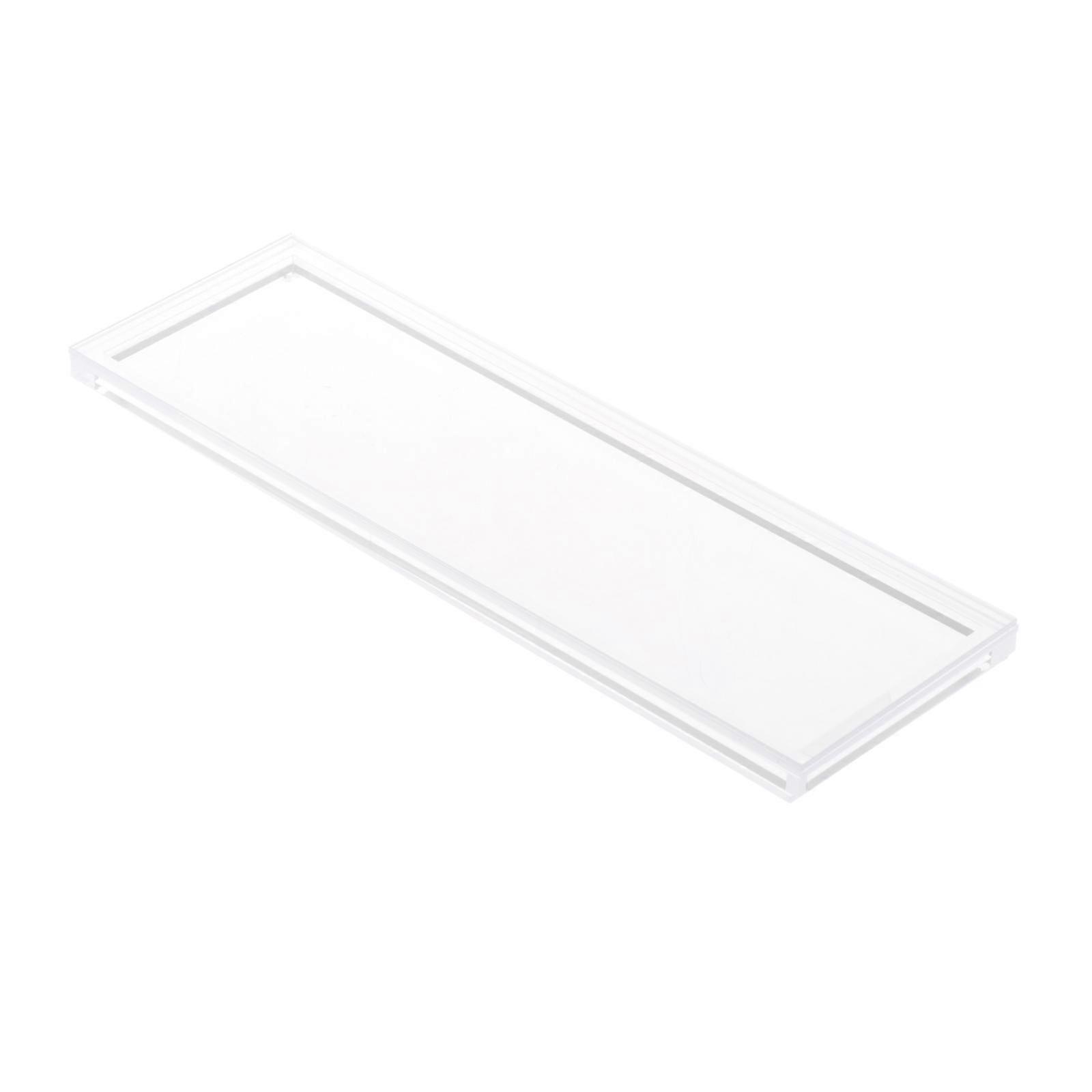 4Pcs DIY Craft Acrylic Quicksand Plates Empty Blank Clear Handmade Quicksand