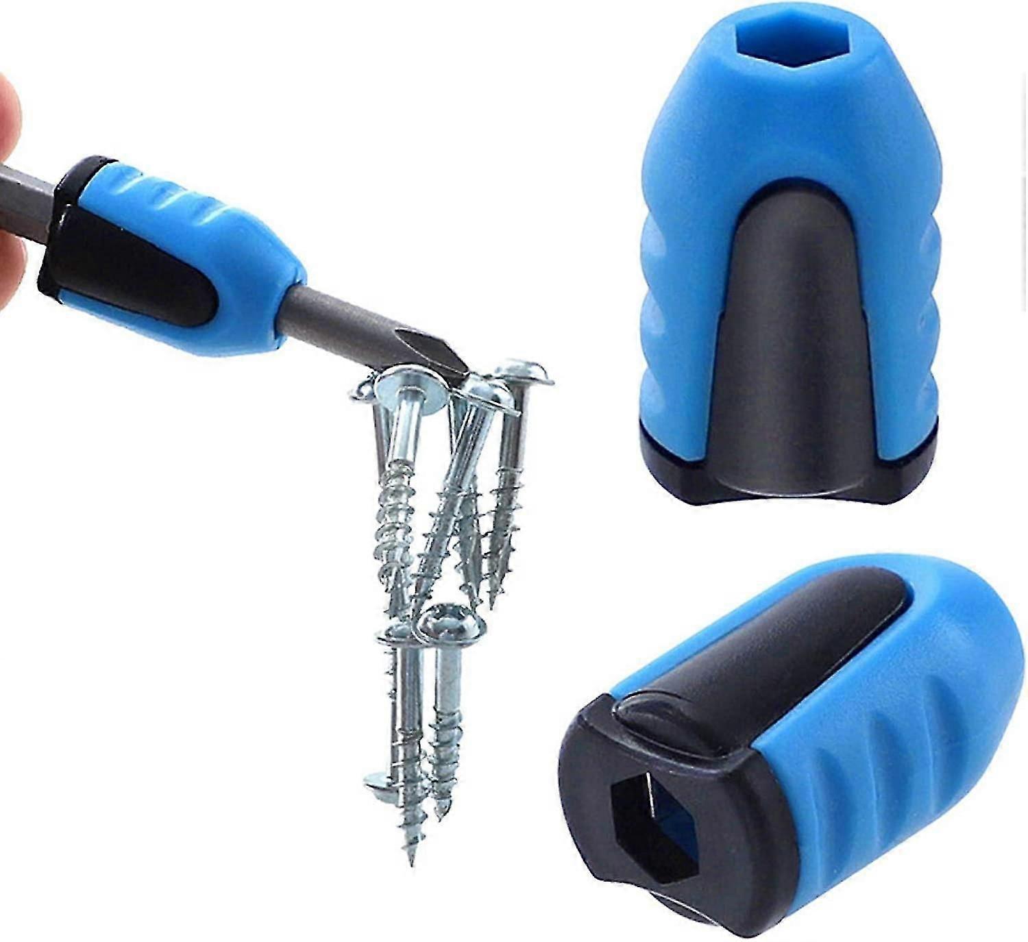 Magnetizing Ring For Detachable Screwdriver Bits - 3 Universal Magnetic Bits For Screwdriver Bits