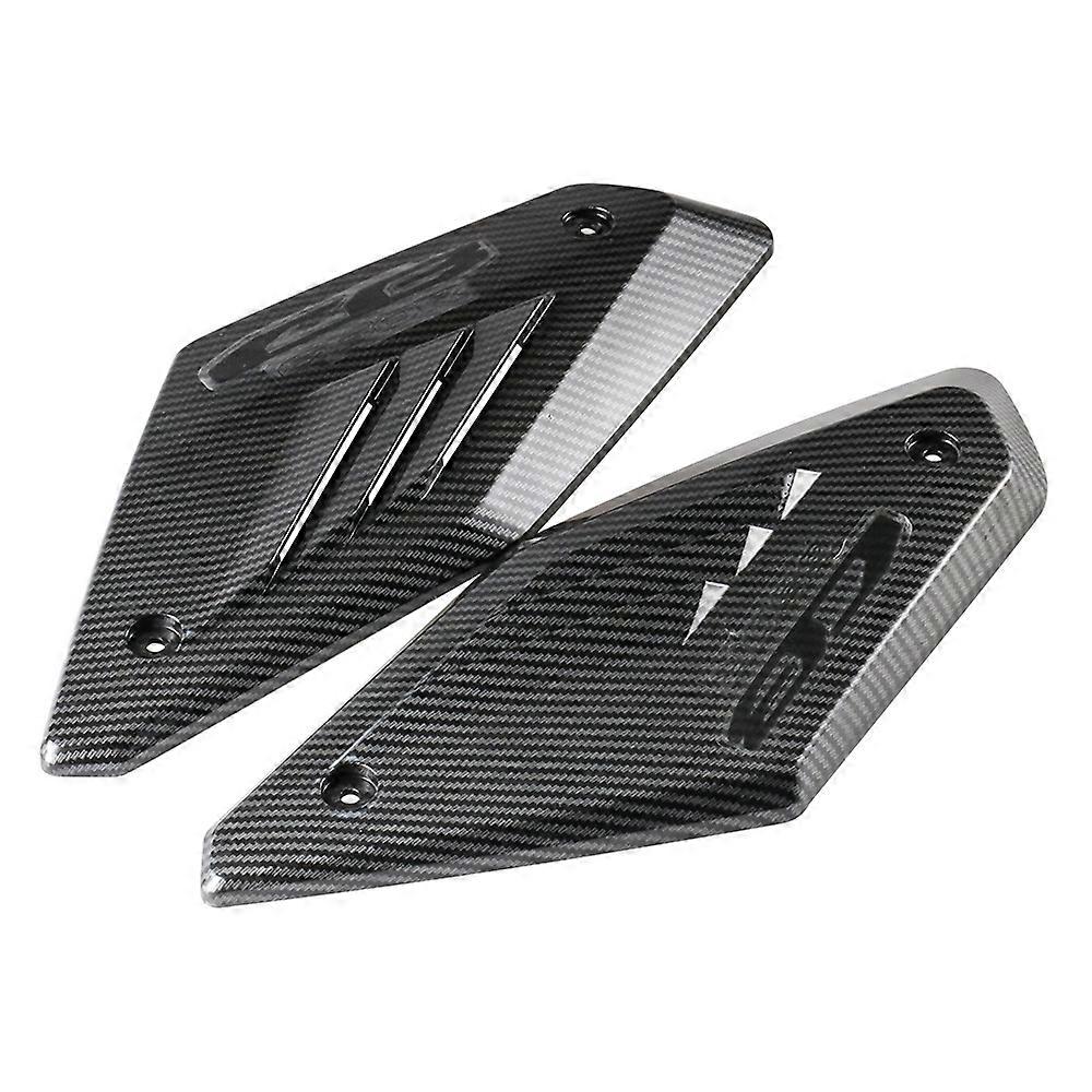 Carbon Fiber Frame Panel Guard Cover Shell Intake Pipe Protector