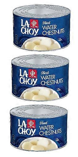 La Choy Sliced Water Chestnuts 3 Pack