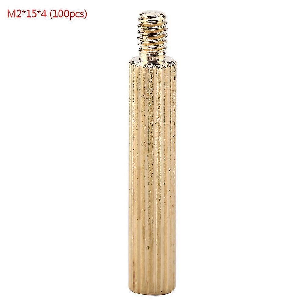 M2*15*4 100pcs Brass Standoff Fastener Accessory for Computer Case