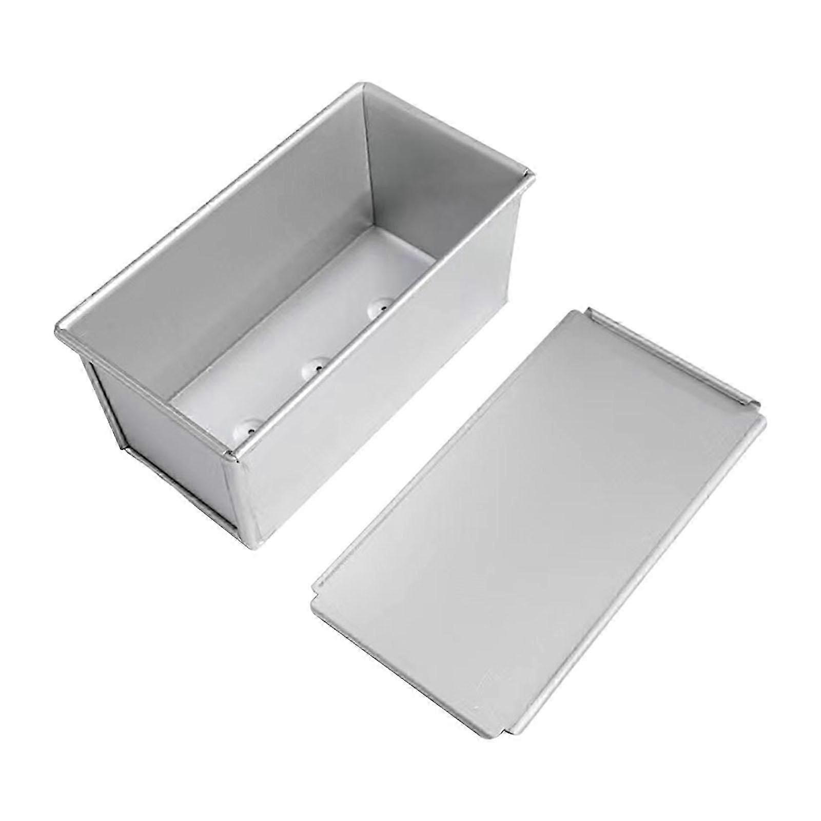 Bread Toast Box Reusable Portable Nonstick Toast Mould for Cabinet Cafe Home 23x12x10cm