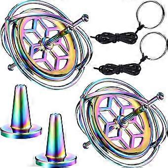 Innovatives mechanisches Gyroskop-Spielzeug, Anti-Schwerkraft-Spinning-Top-Balance-Spielzeug, fasziniert Erwachsene & Teenager, fördert Kreativität & Fokussierung, Ideal