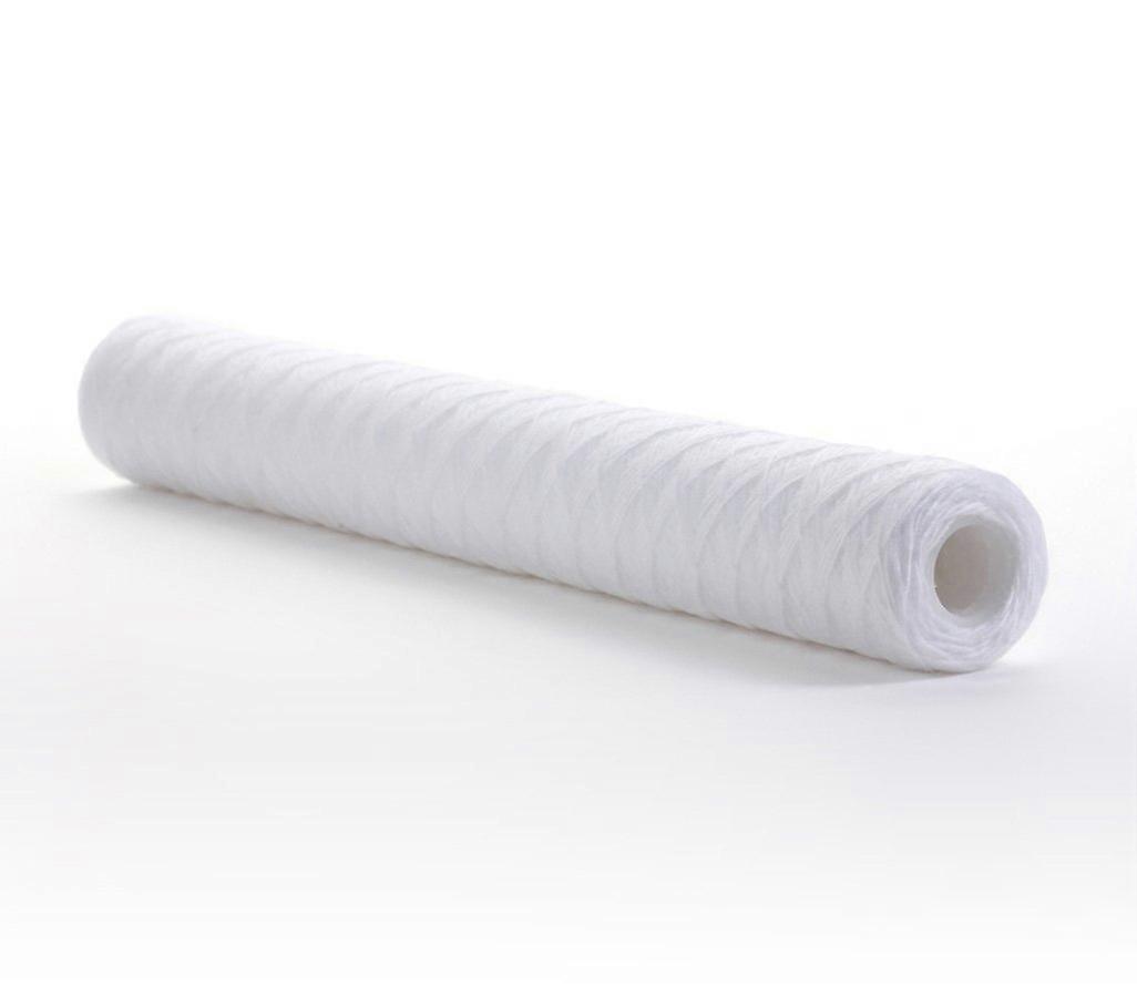 SWC-25-2030 Universal NSF Certified String Wound Water Filter Cartridge 2.5"x20" Filtration 30 Micron