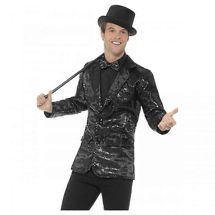 Smiffys Mens Sequin Costume Jacket
