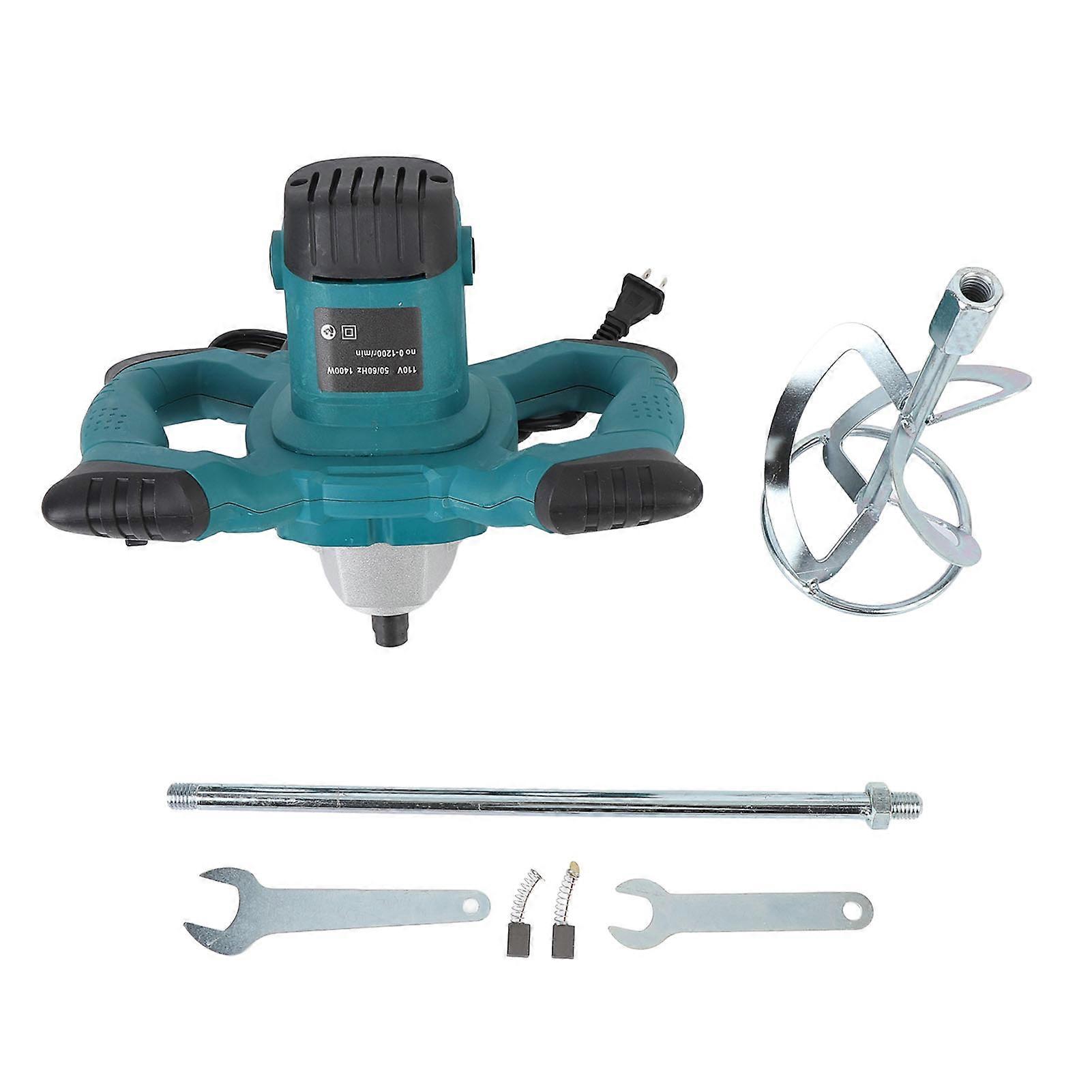 Electric Concrete 1200r/min 6 Adjustable Speed Handheld Cement Mixer Machine for Mixing Mud Mortar Paint