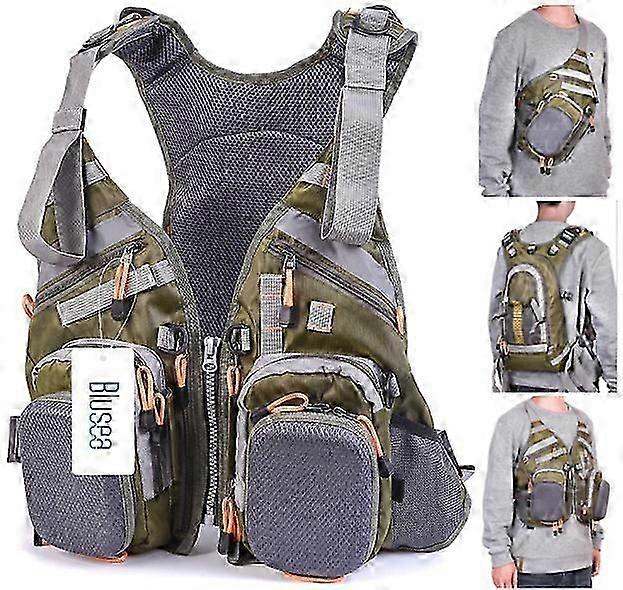 Fly Ing Spinning Vest Backpack