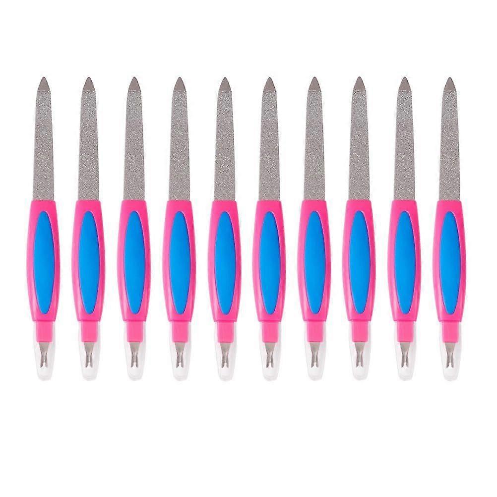 30pcs Metal Nail File with Curved Sharp Pointed Tip Stainless Steel Mini Nail