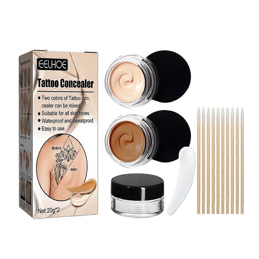 Bicolor Tattoo Concealer Waterproof Tattoo Concealer