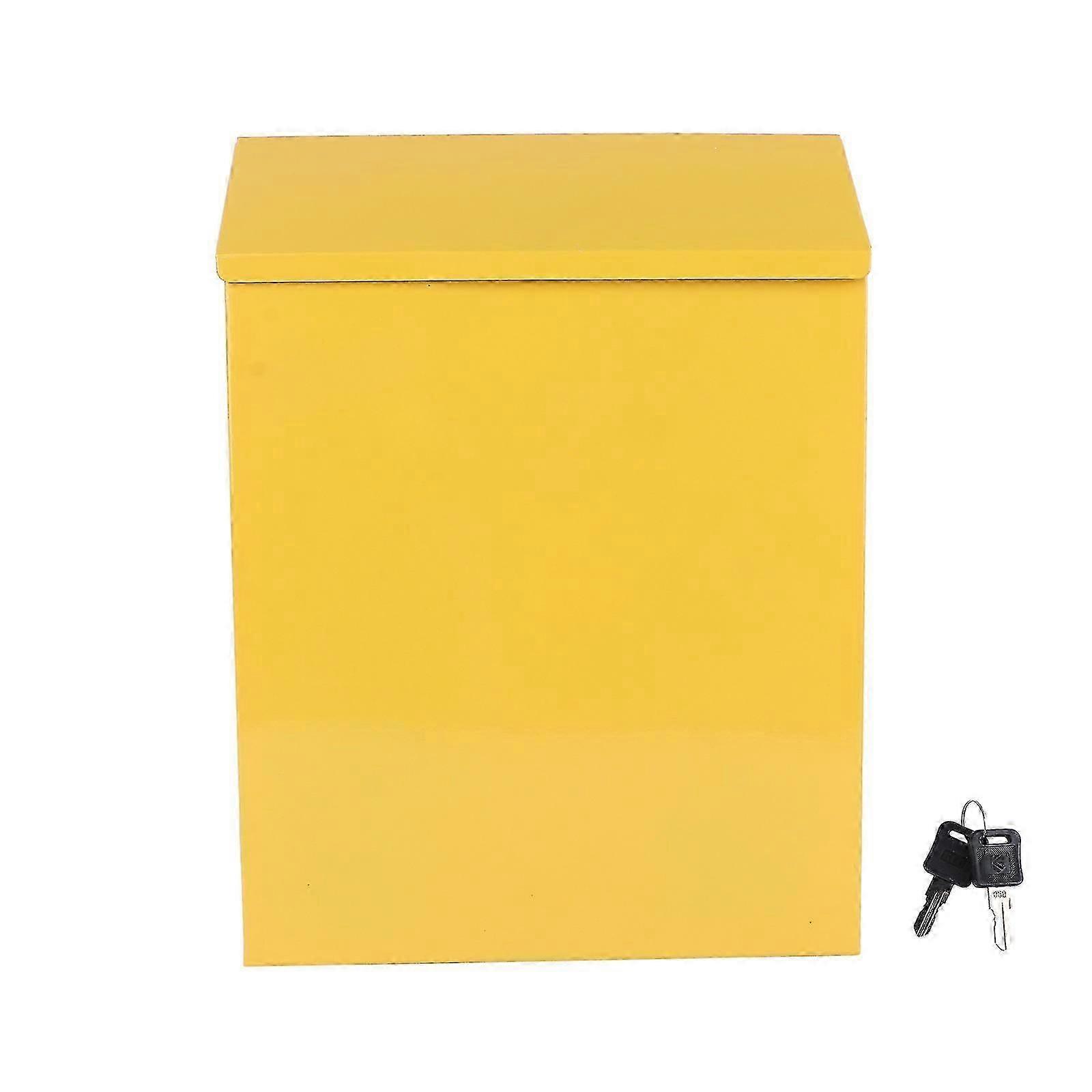 1pc European Style Creative Letter Box Iron Mailbox Post Box Mailbox