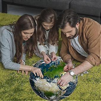 1000 Pieces Round Jigsaw Puzzle Diy Space Moon Earth Circular Puzzles