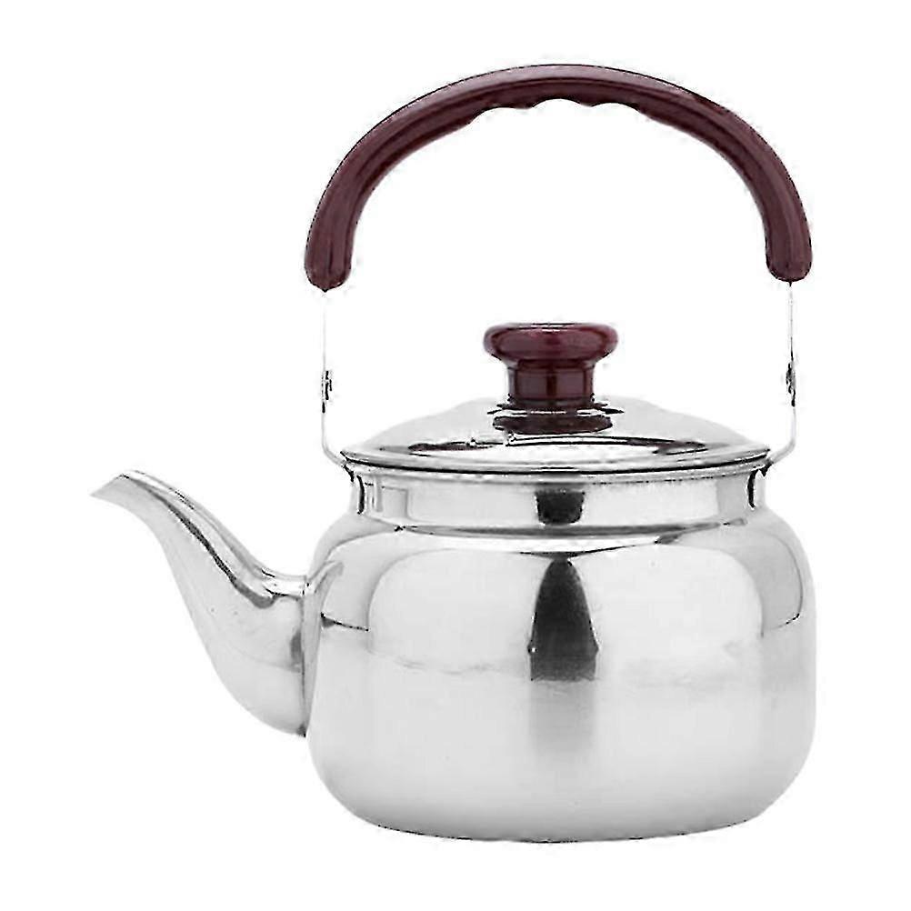 Stainless Steel Tea Kettle Practical Teapot Boiled Teapot Boiling Kettle (1l)-FCY lucky