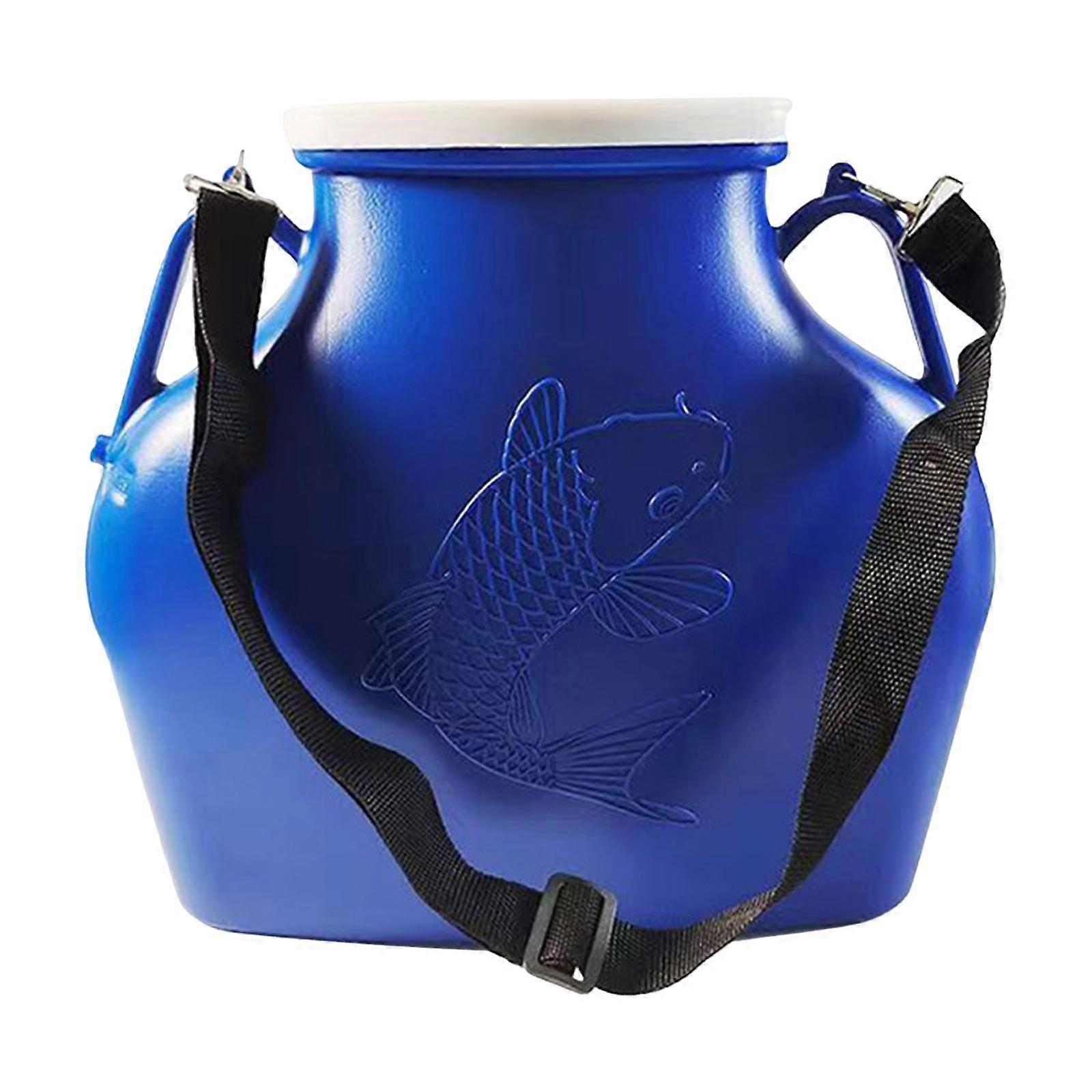 Fishing Storage Container Fish Shrimp Cage Thick with Handle Convenient Eel