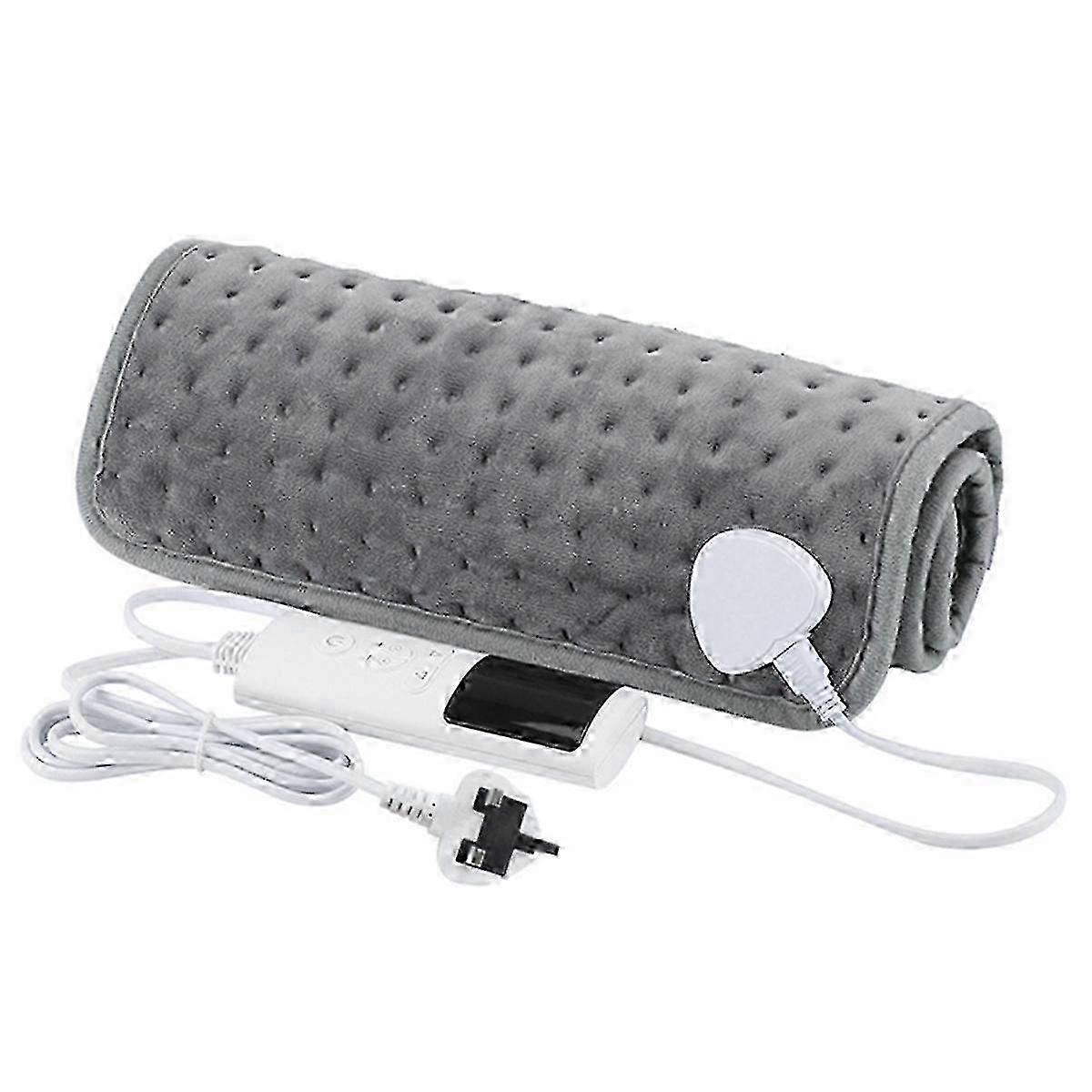 9-Speed Heating Pad with Timer, 4-Level Warm Blanket - UK Plug