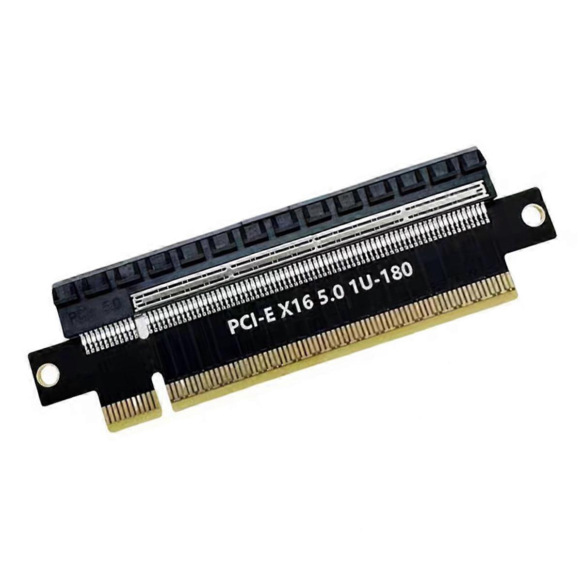 PCIE5.0 Video Card Adapter PCI-E16X Converter Accessor 180 Degree