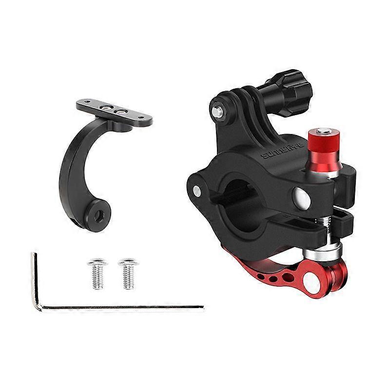 For DJI RC2 Sunnylife Remote Control Shooting Camera Bicycle Clip Mount (Black)