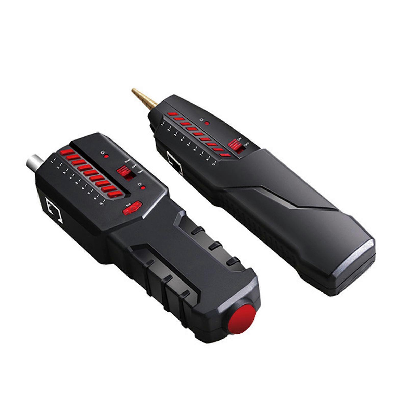 Professional Telephone Network Tester Cable Wire Tracker Generator Tester Diagnose Tone Networking Tools for Rj45 Rj11 Multicolor