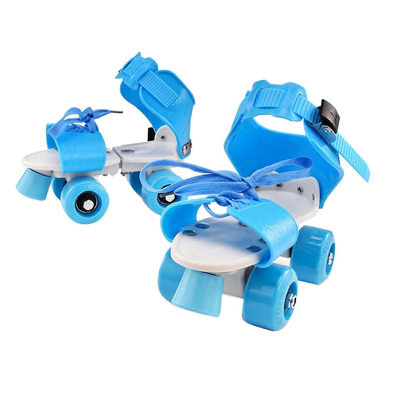 Roller Skates, Double Row Beginner Roller Skates for , Retro Skates, Training and Body Training, Adjustable Sizes for Indoor Outdoor Sports