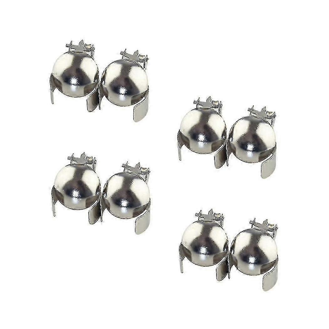 Silver Automatic Candle Snuffer for Safe Flame Extinguishing