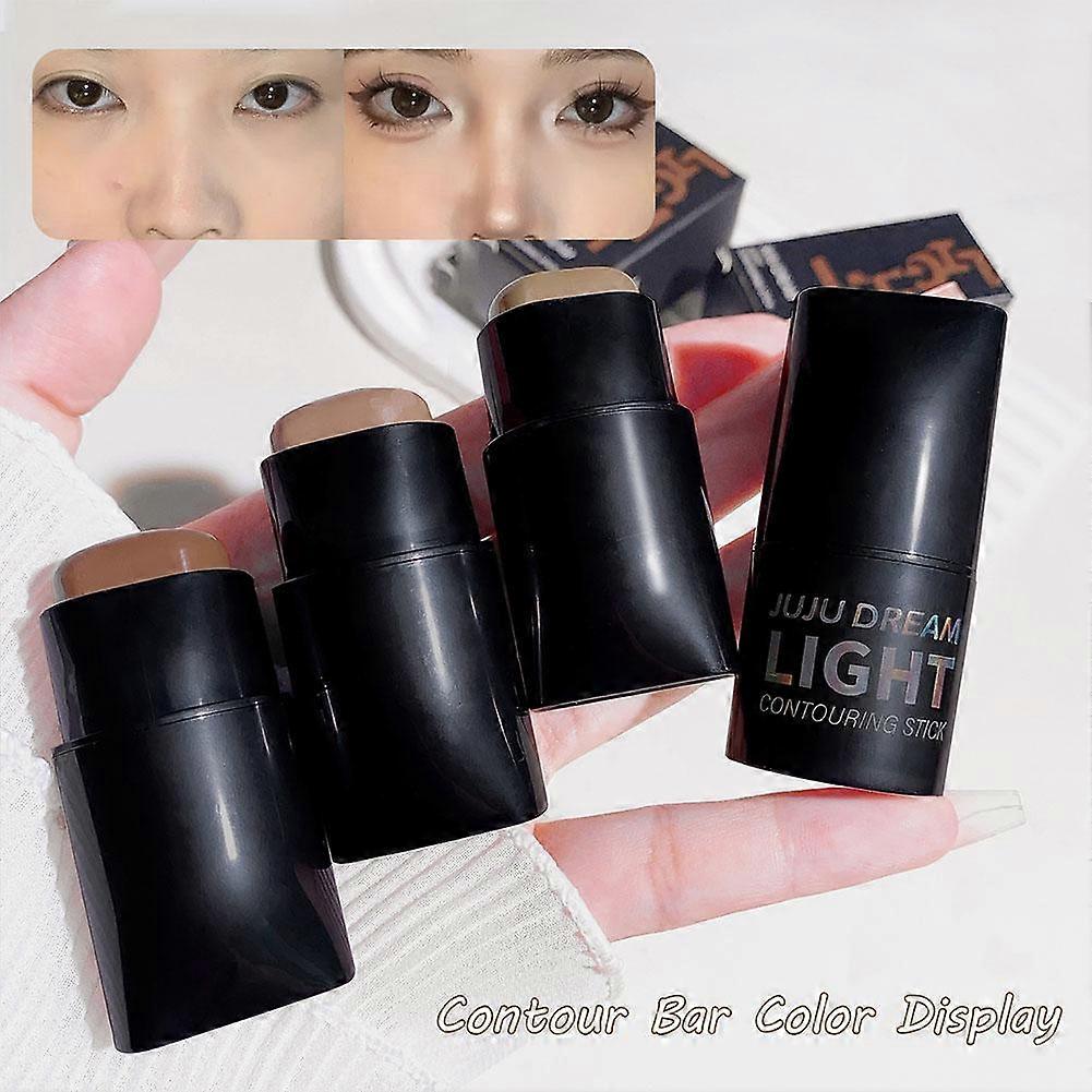03#-(C)$JUJU DREAM light-sensitive contour stick brightens the face naturally and three-dimensionally to modify the face base shadow stick 6.8g