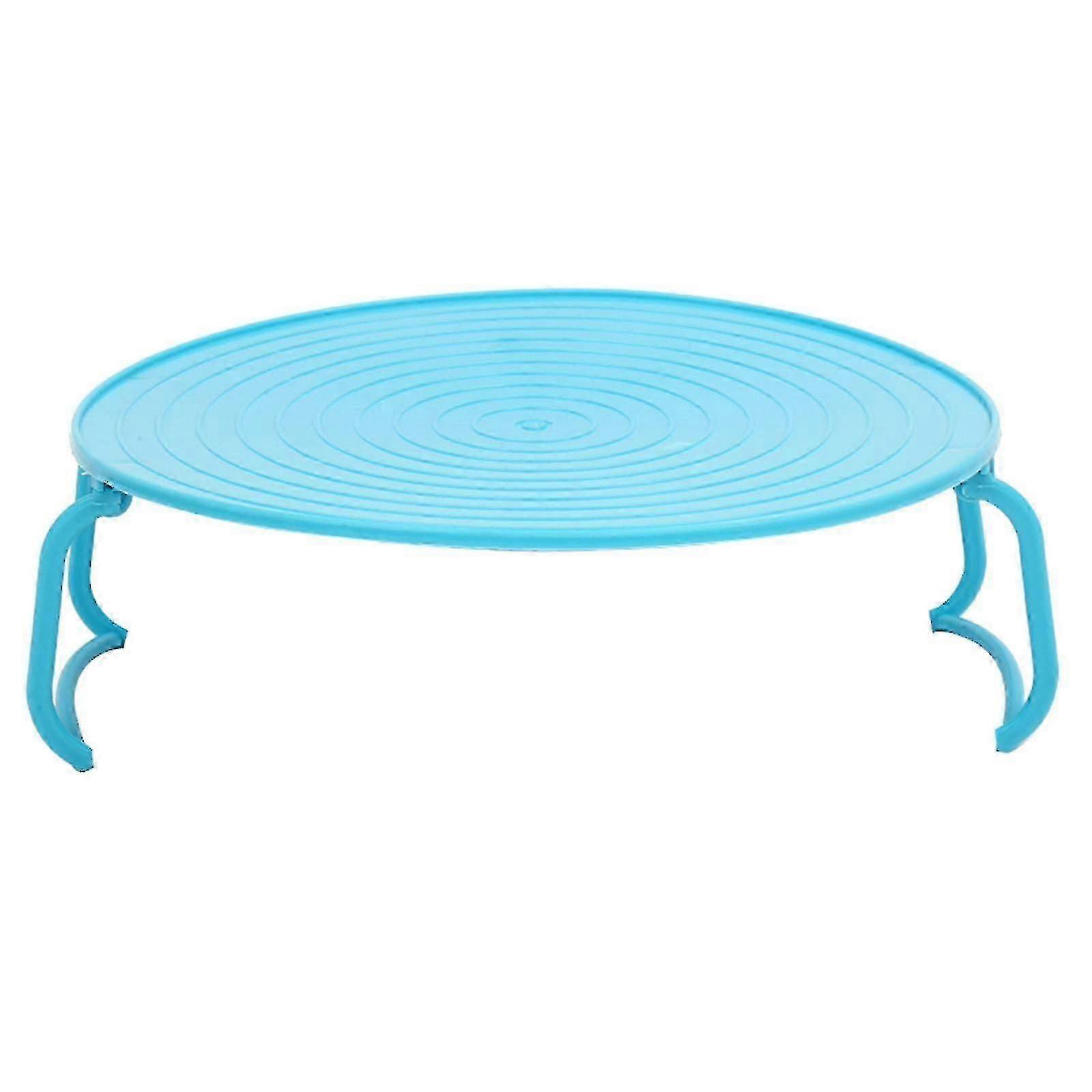 Multifunctional Microwave Steaming Rack Dish Tray Storage Shelf for Kitchen Use