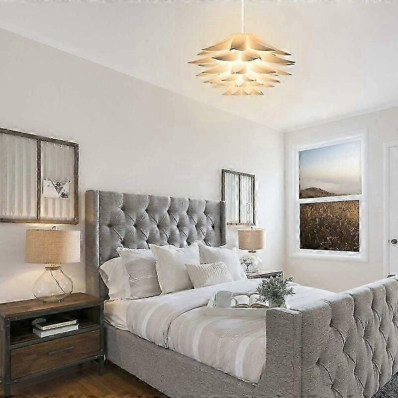 Lotus design lamp - XL shade for mounting - IQ ceiling light - Set with 90cm cable E27 socket - 50 pcs