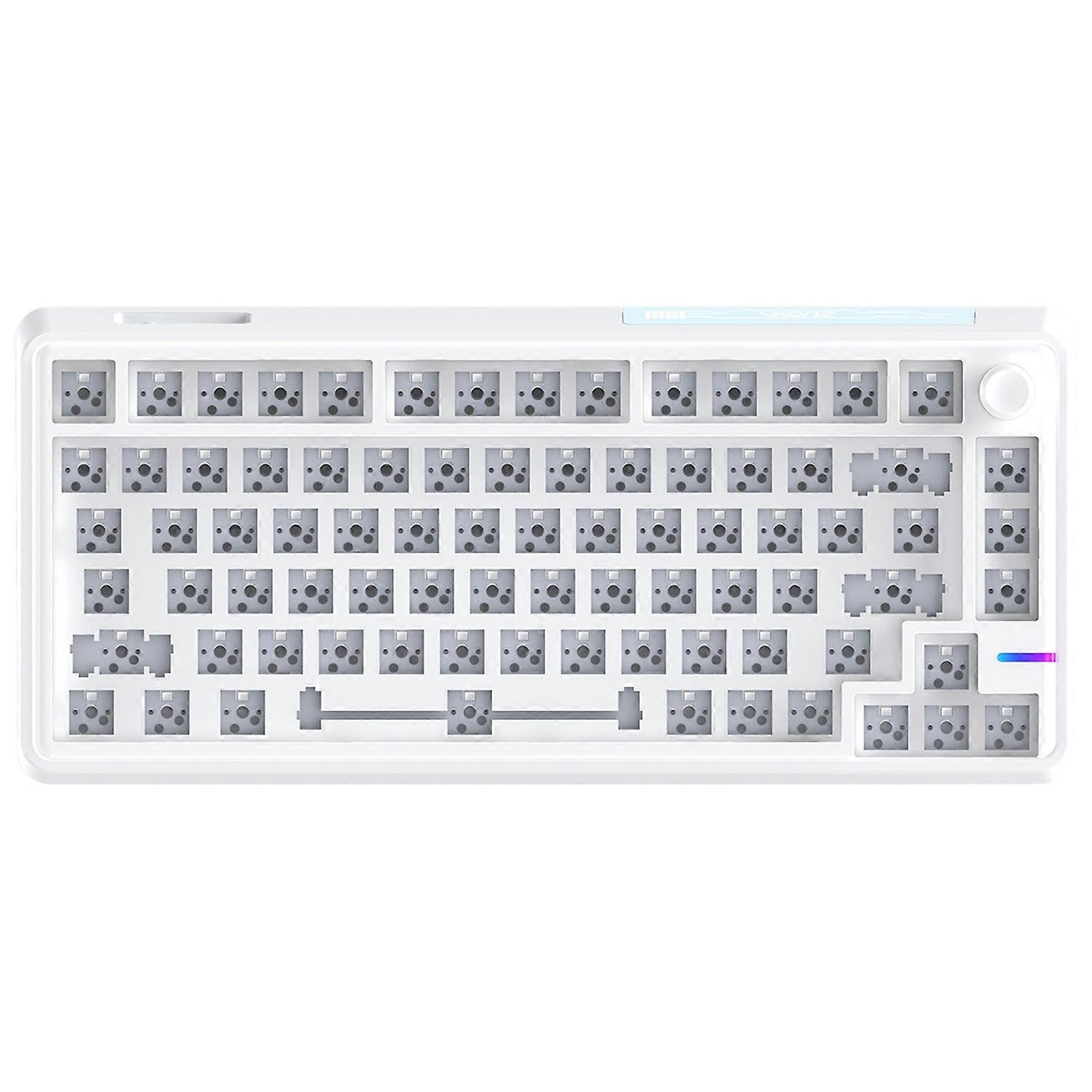 LS02 Gasket-Mounted Mechanical Keyboard Kit Support Bluetooth-compatible/Wired/Wireless Connection