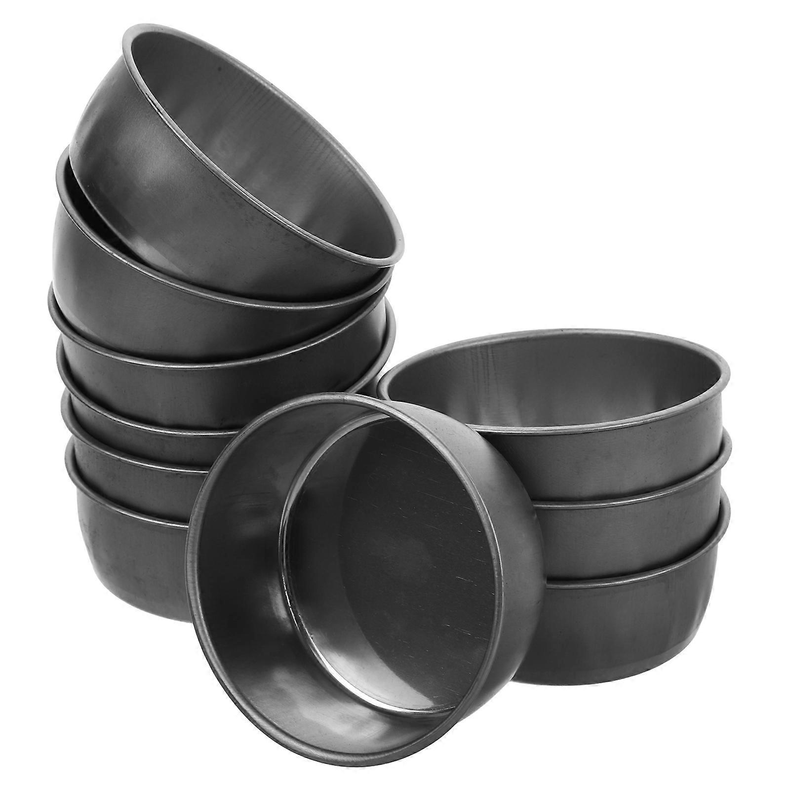 Stainless Steel Alcohol Fuel Holder – Durable Round Burning Cups for Camping, Cooking, and Heating – Safe & Versatile Fuel Container for Solid and