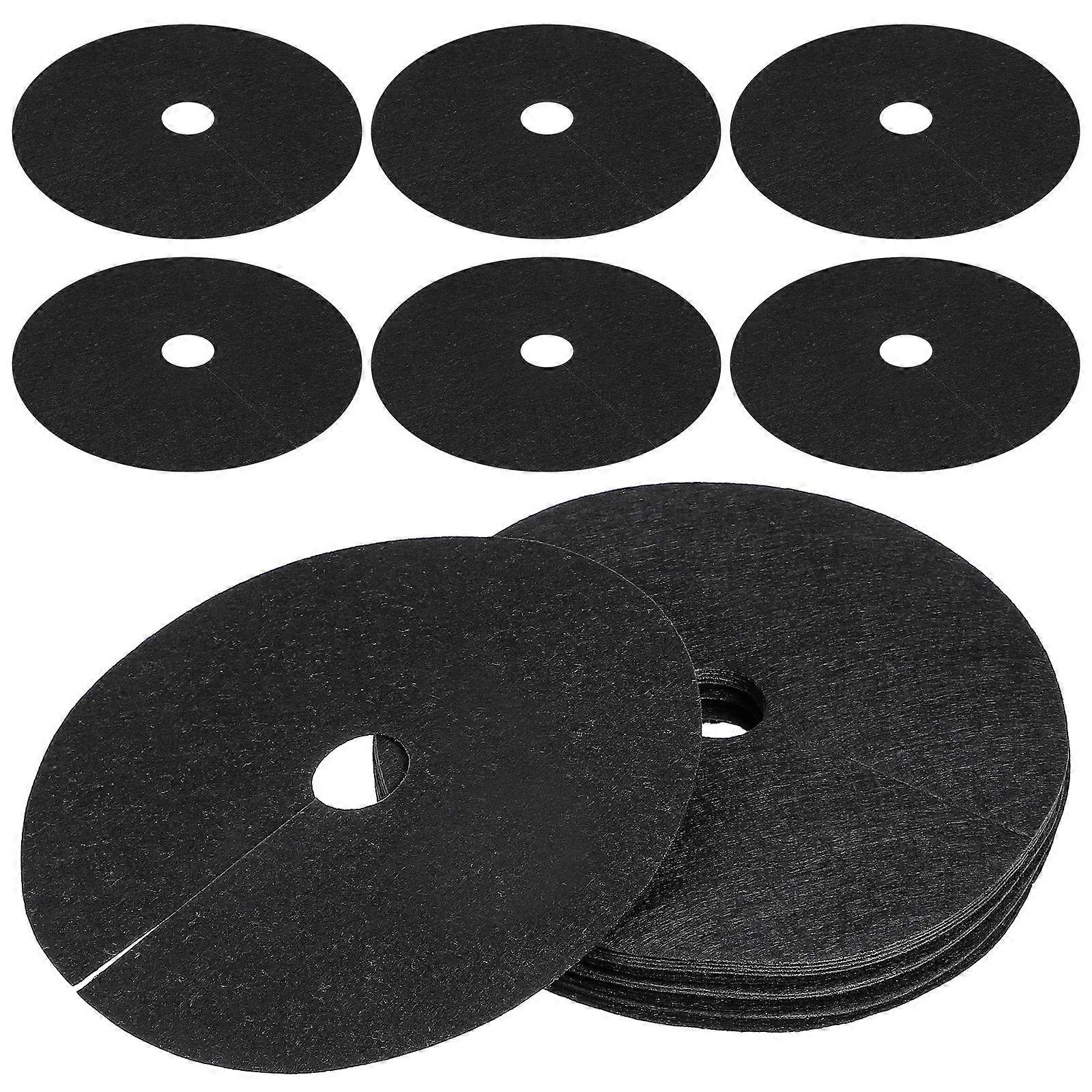 20PCS Control Tree Ring Ground Cloth Grass Fabric for Orchards Durable Landscape Cover Easy Installation Healthy Tree Growth