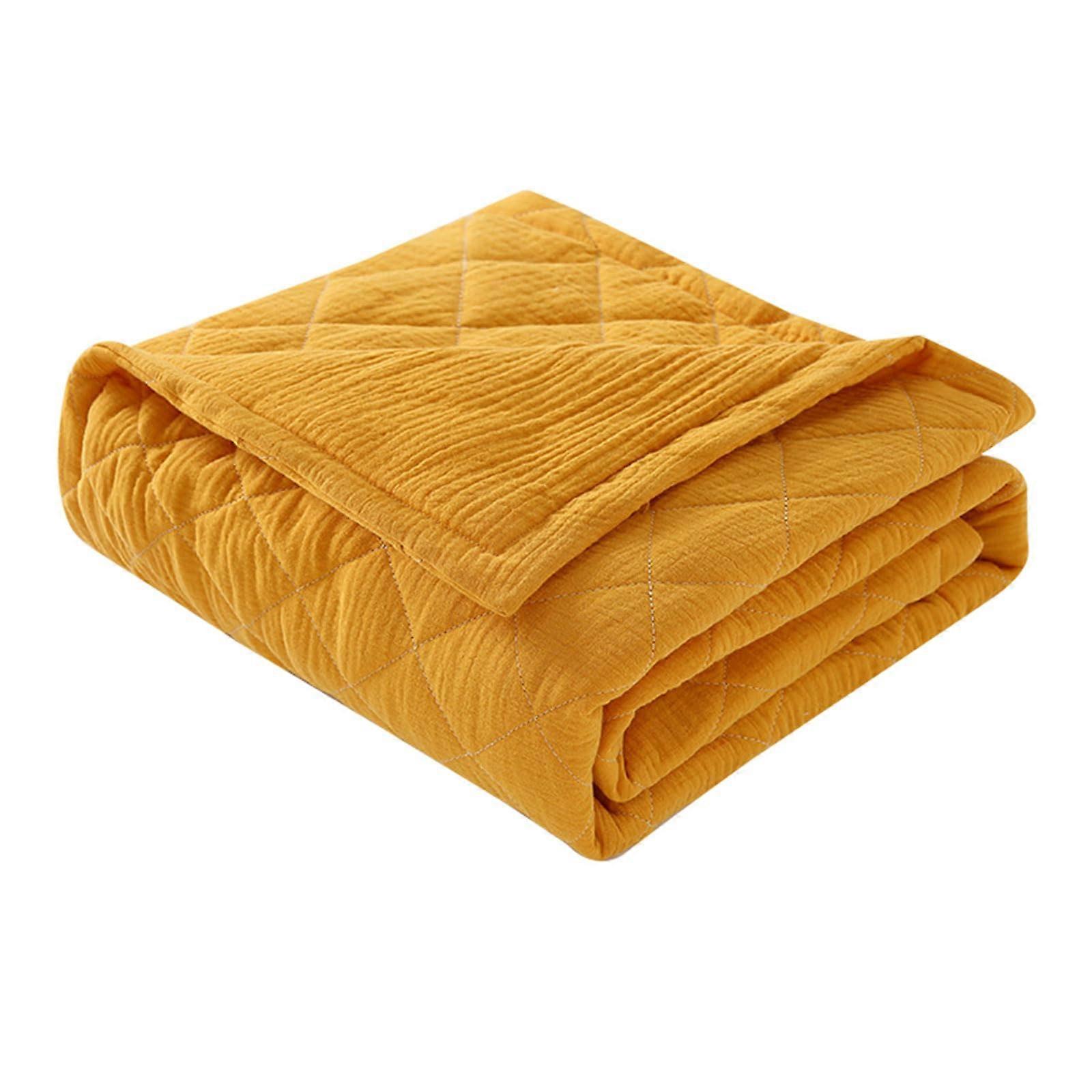 Cotton Baby Blanket, Soft Breathable Lightweight Newborn and Toddler Blanket, Stylish Nursery Bedding Gift in Multiple Colors