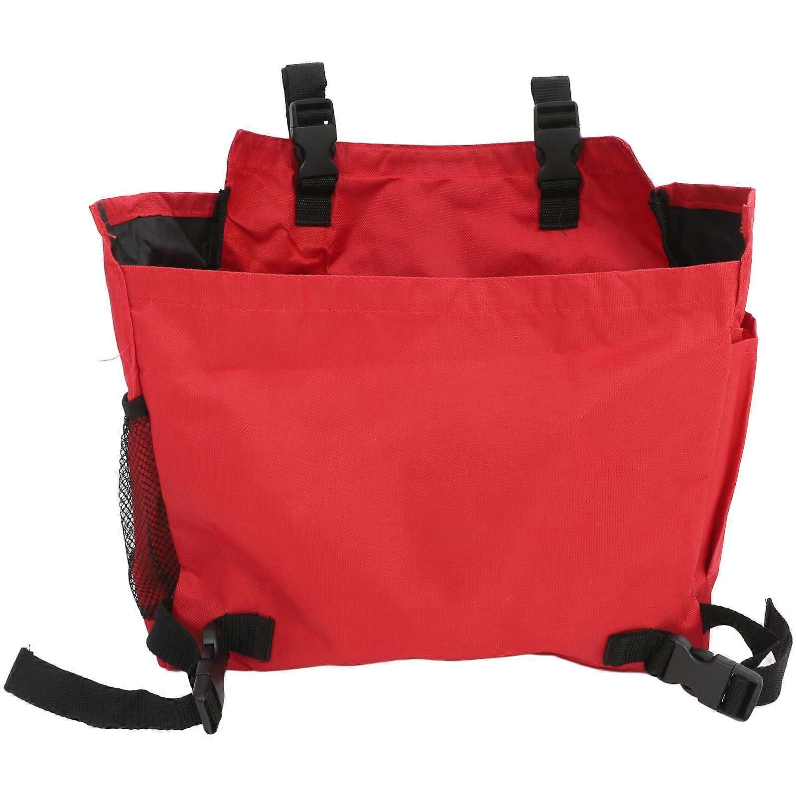 Large Capacity Adjustable Lawn Mower Storage Bag, Multi Purpose Detachable Garden Tool Organizer, Easy to Install and Use