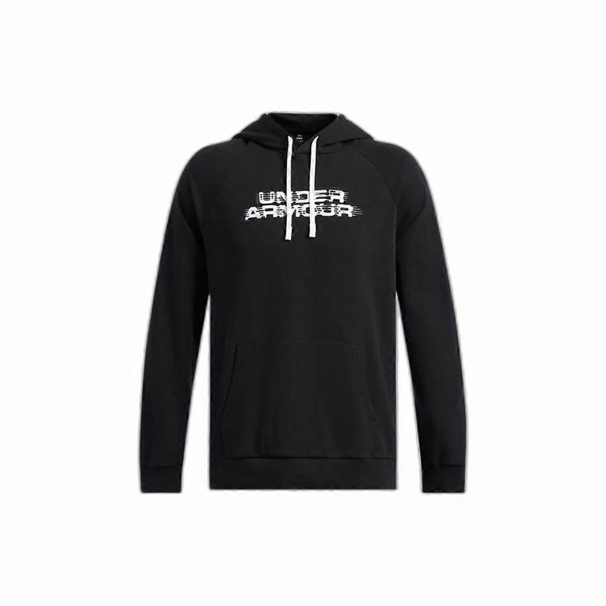 Men’s Hoodie Under Armour Rival Flc Txtr Black