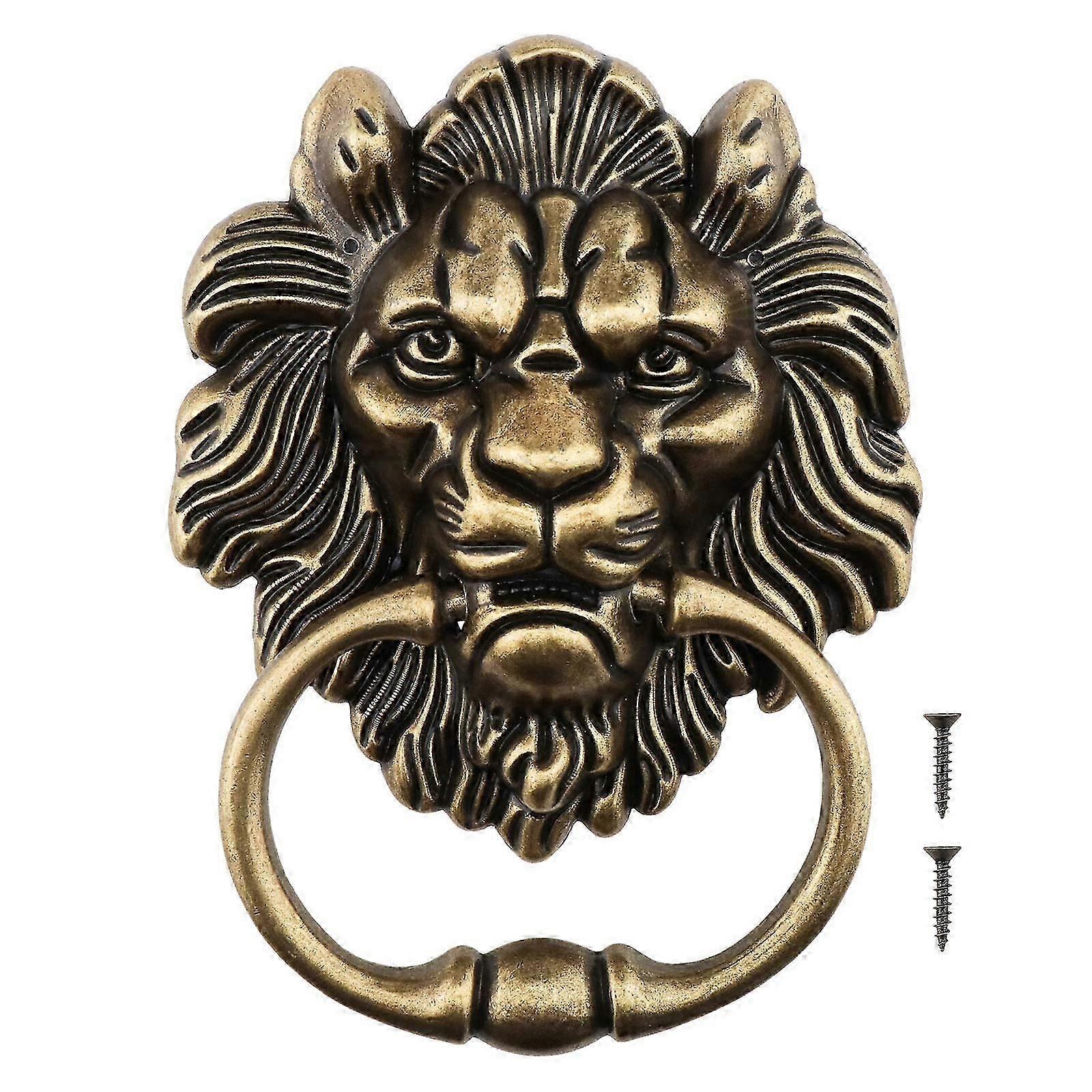 Antique Bronze Tiger Head Design Replacement Front Door Knocker