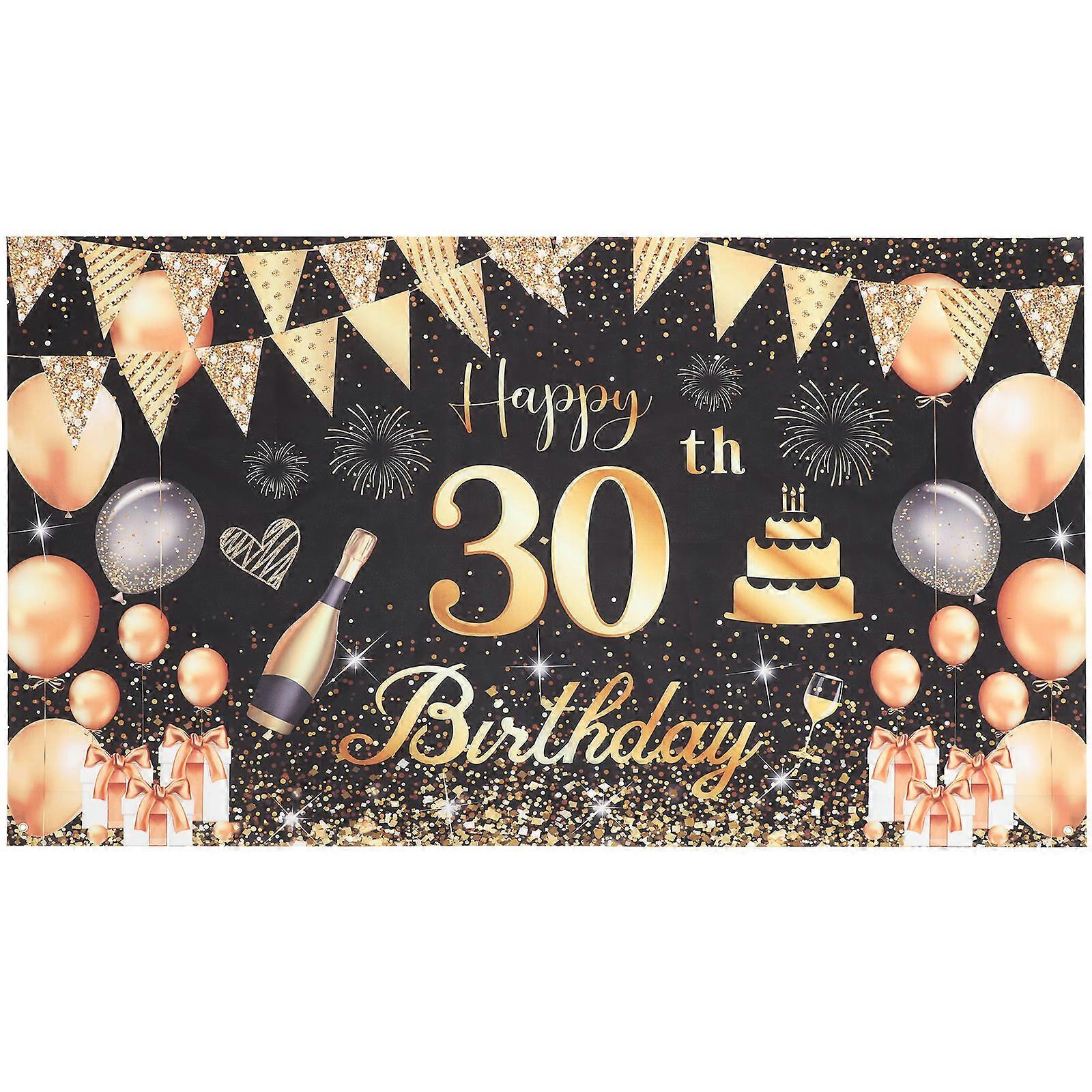 First Birthday Banner Paper Material Party Decoration 1Pcs