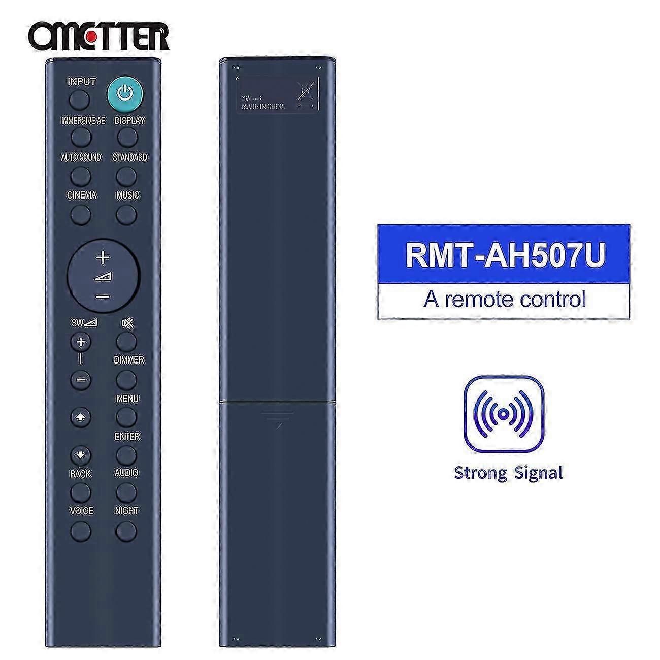 Tib Rmt-ah507u Replacement Remote Control Applicable For Sony Soundbar Ht-g700 Sa-g700 Sa-wg700 Sound Bar System