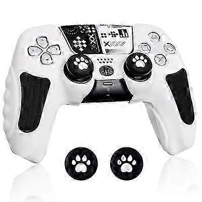 Silicone Cover for PS5 Controller, Non-Slip Protective Cover for PS5 Silicone Cover with Joystick Cap for PS5