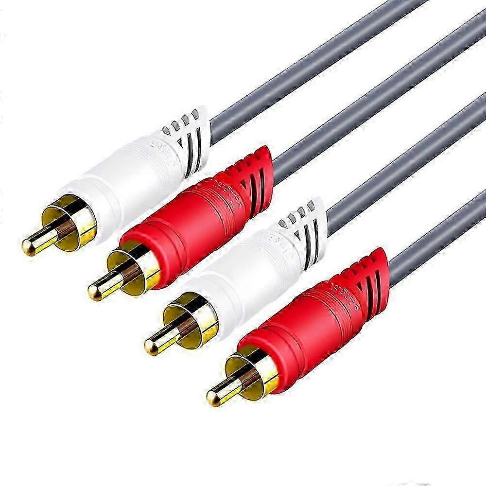 2rca To 2rca Data Cable Audio Cable 1.5/3/5m Audio Cable Connector Wire Speaker